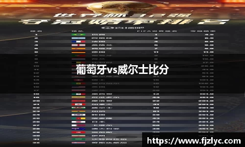 葡萄牙vs威尔士比分